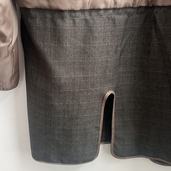 LONDON FOG LIGHT COAT WITH QUILTED INSIDE NEVER WORN - Picture 6 of 6